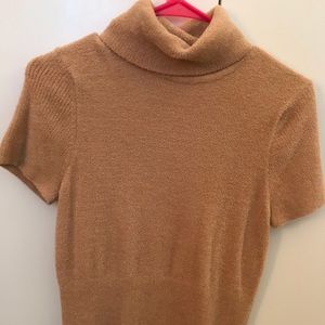 Short sleeved turtleneck